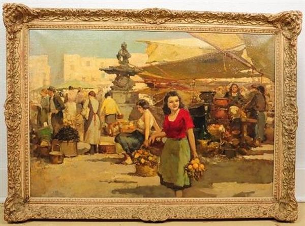 Market Scene - view 1