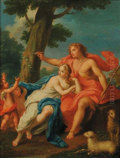 Venere E Adone (pair) - view 1