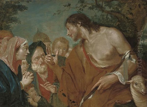 The Predication Of The Baptist - view 1