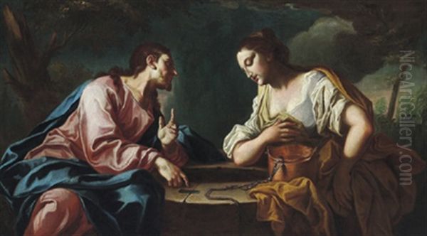 Cristo E La Samaritana Al Pozzo: Christus Und Die Samariterin - view 1
