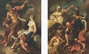 Bacco E Arianna by Giovanni Battista Pittoni the younger