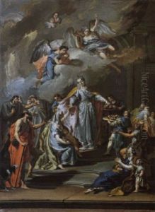Die Almosenspende Der Hl. Elisabeth