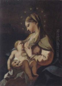 Madonna Con Bambino by Giovanni Battista Pittoni the younger