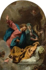 Der Tod Des Heiligen Josef by Giovanni Battista Pittoni the younger