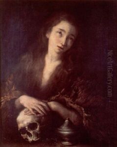 Magdalena Penitente by Giovanni Battista Pittoni the younger