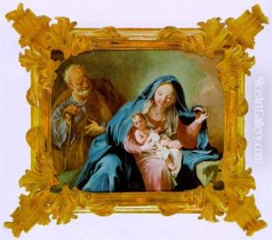 La Sacra Familia by Giovanni Battista Pittoni the younger