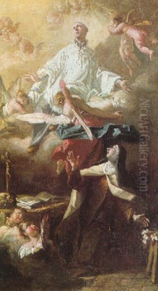 The Vision Of Saint Clare - view 1