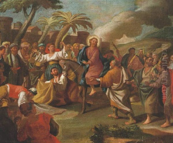 Christ's Entry Into Jerusalem - view 1