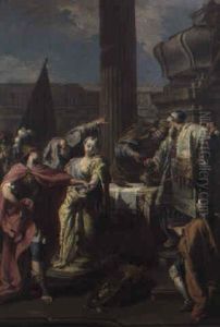 Polyxene Sacrifiee Aux Manes D'achille