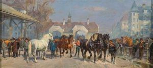 Ferdemarkt In Munchen