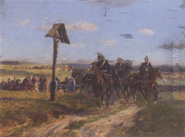 Artillerie Am Wegkreuz - view 1