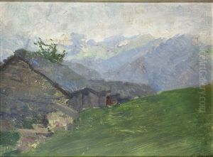 Paesaggio by Oreste Pizio