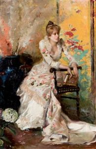 Retrato De Dama by Cecilio Pla