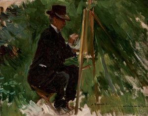 El Pintor En El Caballete El Pintor En El Caballete