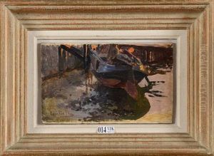 Barque Echouee by Cecilio Pla