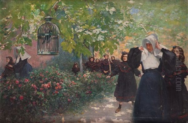 Escena Divertida En El Colegio De Monjas - view 1