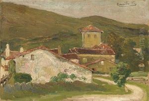 A Spanish Village by Cecilio Pla