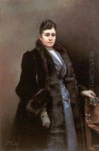 Retrato De La Senora De Urcullu De Zulueta by Cecilio Pla