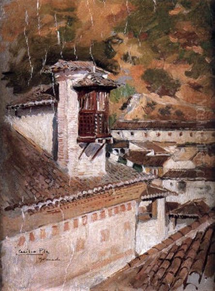Vista De Granada Desde Un Alto - view 1
