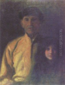 El Pescador Y Su Nieta by Cecilio Pla