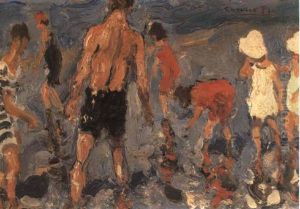 En La Playa by Cecilio Pla