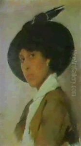 Dama Con Sombrero