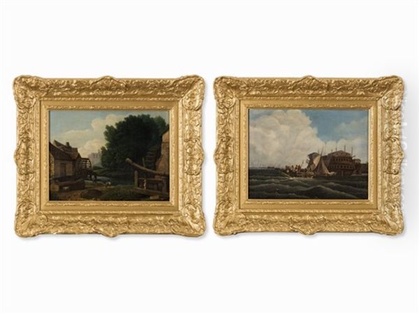 Pair Of Landscapes - view 1
