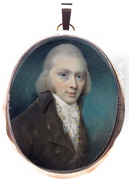 Portrait Miniature Of A Gentleman - view 1