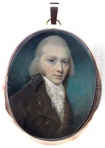Portrait Miniature Of A Gentleman Portrait Miniature Of A Gentleman