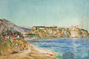 Vue De Monaco by Paul Place-Canton