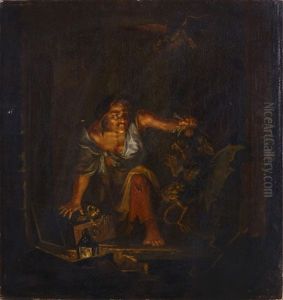 Mad Meg (dulle Griet) by Carl Gustaf Plagemann
