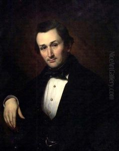 Portrait Of The Honourable Jean-louis Beaudry, Mayor Of Montreal by Antoine Sebastien Plamondon