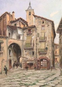 Piazza De San Juan by Francisco Planas Doria