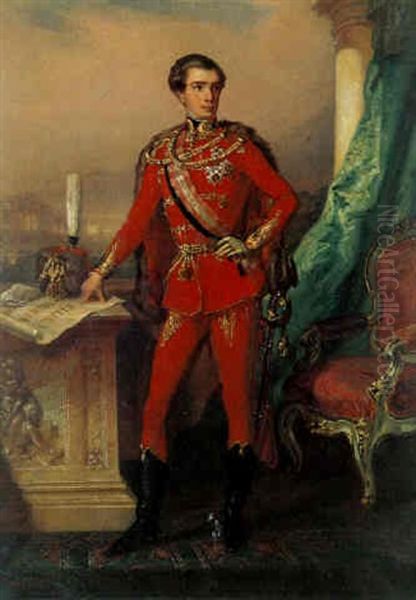 Portrait De L'empereur Francois-joeph D'autriche - view 1