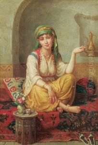 La Jeune Turque by Hippolyte Plantet