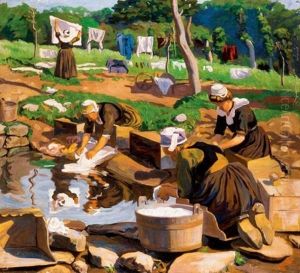 Breton Nok (breton Women) by Ervin Plany