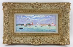 View Of Venice by David van der Plas