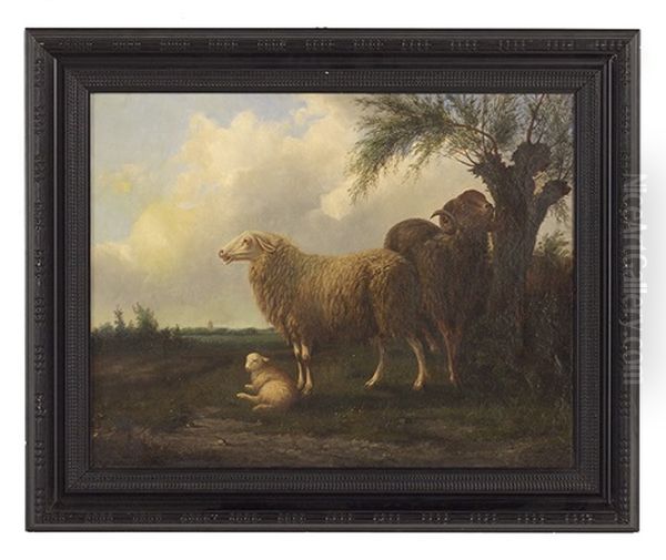 Sheep In A Landscape - view 1
