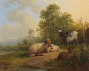 Meadow Scene by Pieter Plas