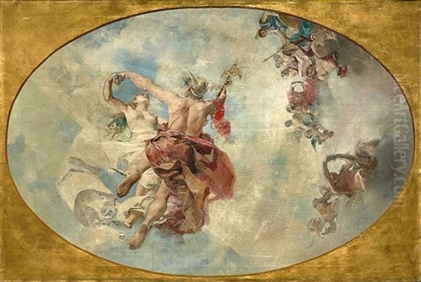 Escena Mitologica Para Techo - view 1