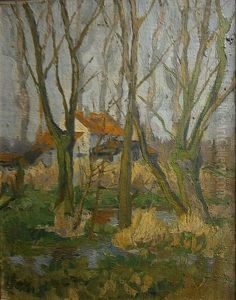 Huis In Het Bos by Eugene Plasky