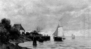 Hollandische Marineszene