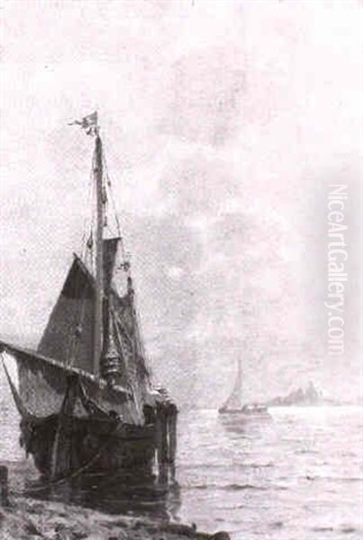 Fischerboot In Der Lagune Vor Venedig - view 1