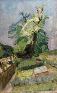 El Gran Manzano by Emilio Boggio