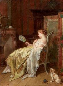 Femme Dans Un Interieur Femme Dans Un Interieur