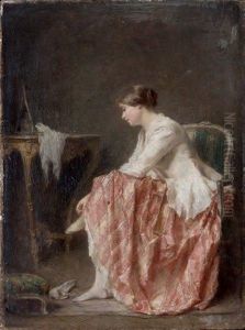 Jeune Femme Delacant Ses Chaussures Jeune Femme Delacant Ses Chaussures