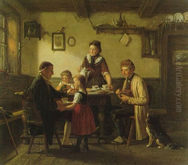 A Guest At Supper - view 1