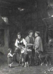 Ein Trauriger Abschied by Hermann Plathner