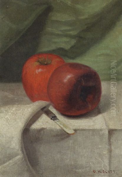 Still Life With Apples And Knife - view 1