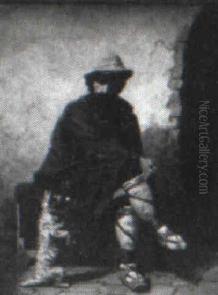 Man With Dog - view 1